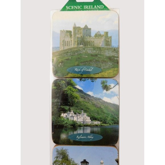 John Hinde Scenic Ireland Coasters 6 Pc Kylemore Bunratty Cliffs Moher Trinity - Picture 4 of 7